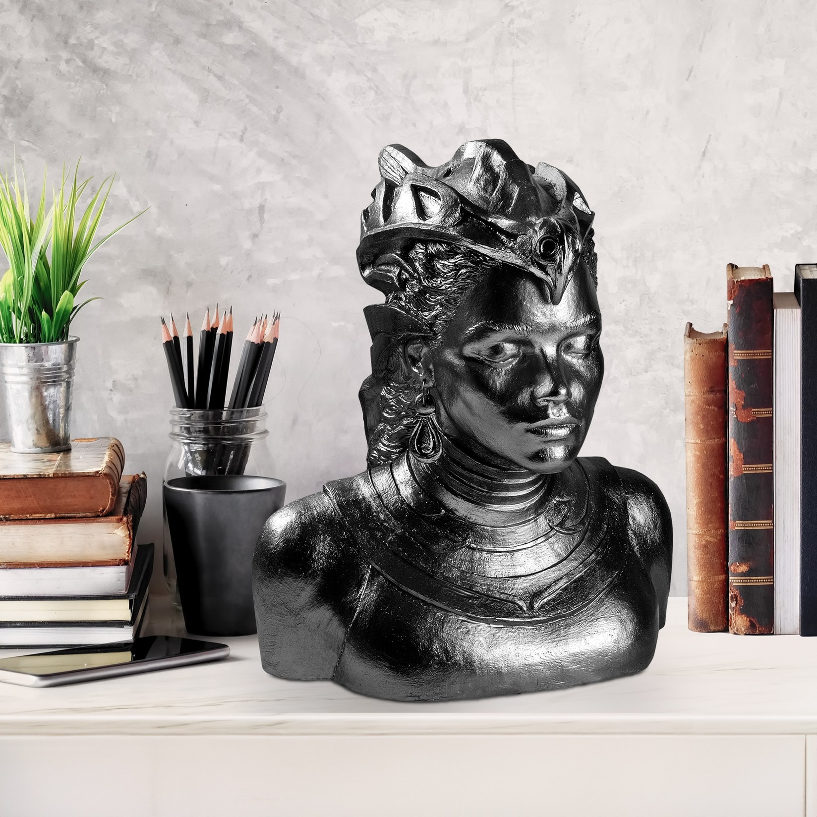 Декоративна фигура на Аберто Дизајн Јак-041-Б, 35x42x32 см