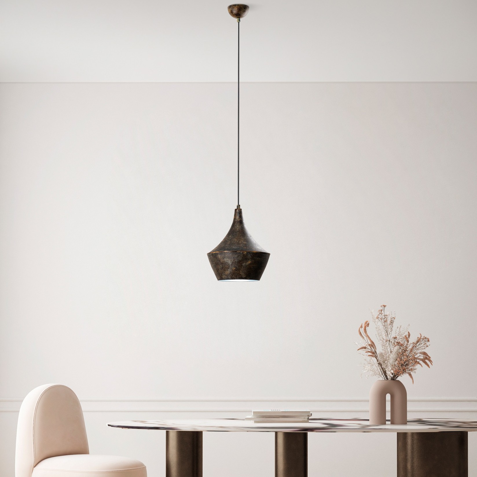 Opviq Luster TOM-3551-RETRO, 37-130 см, O23 см, E27