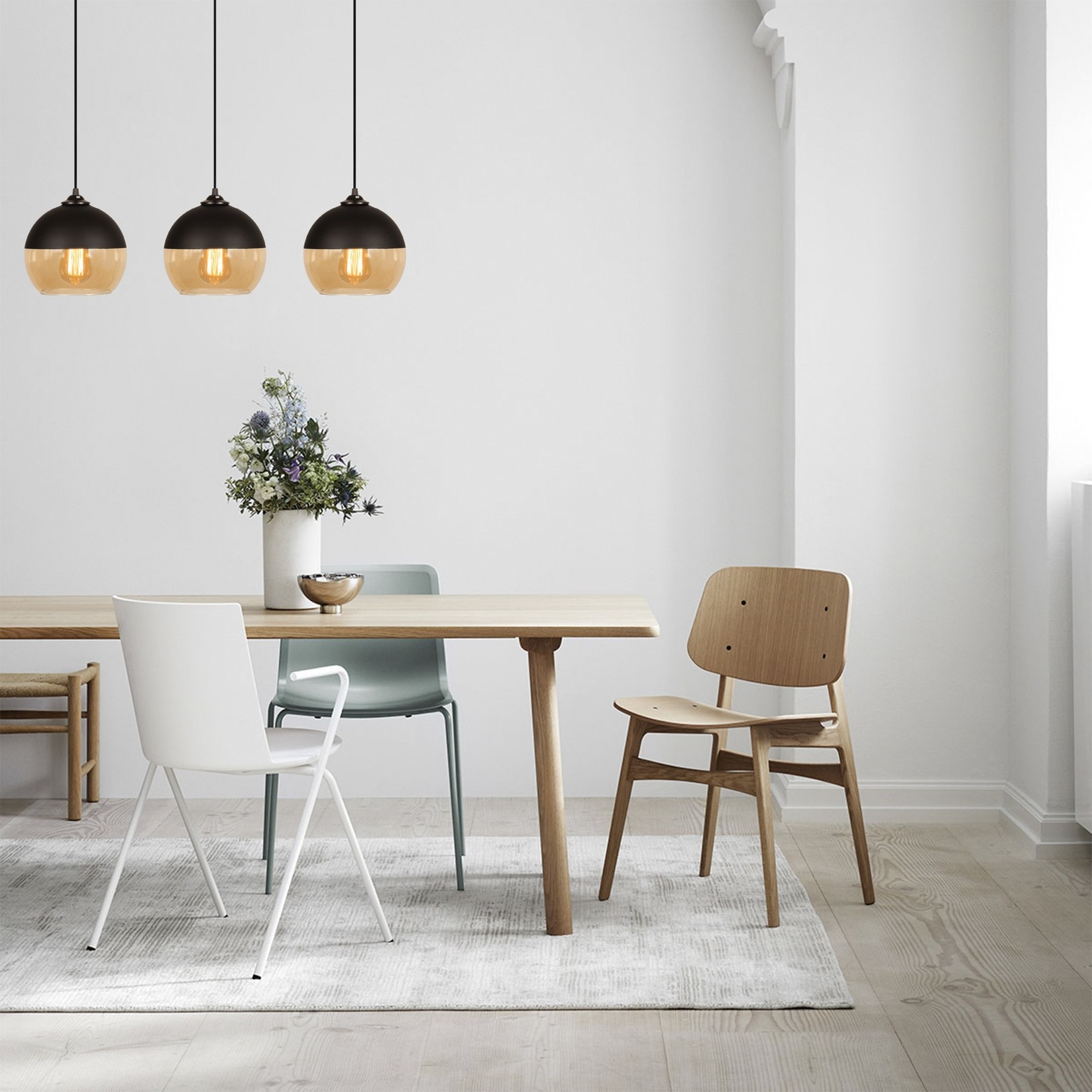 Opviq Luster Camini-MR-872, 70x20 cm, 3xE27