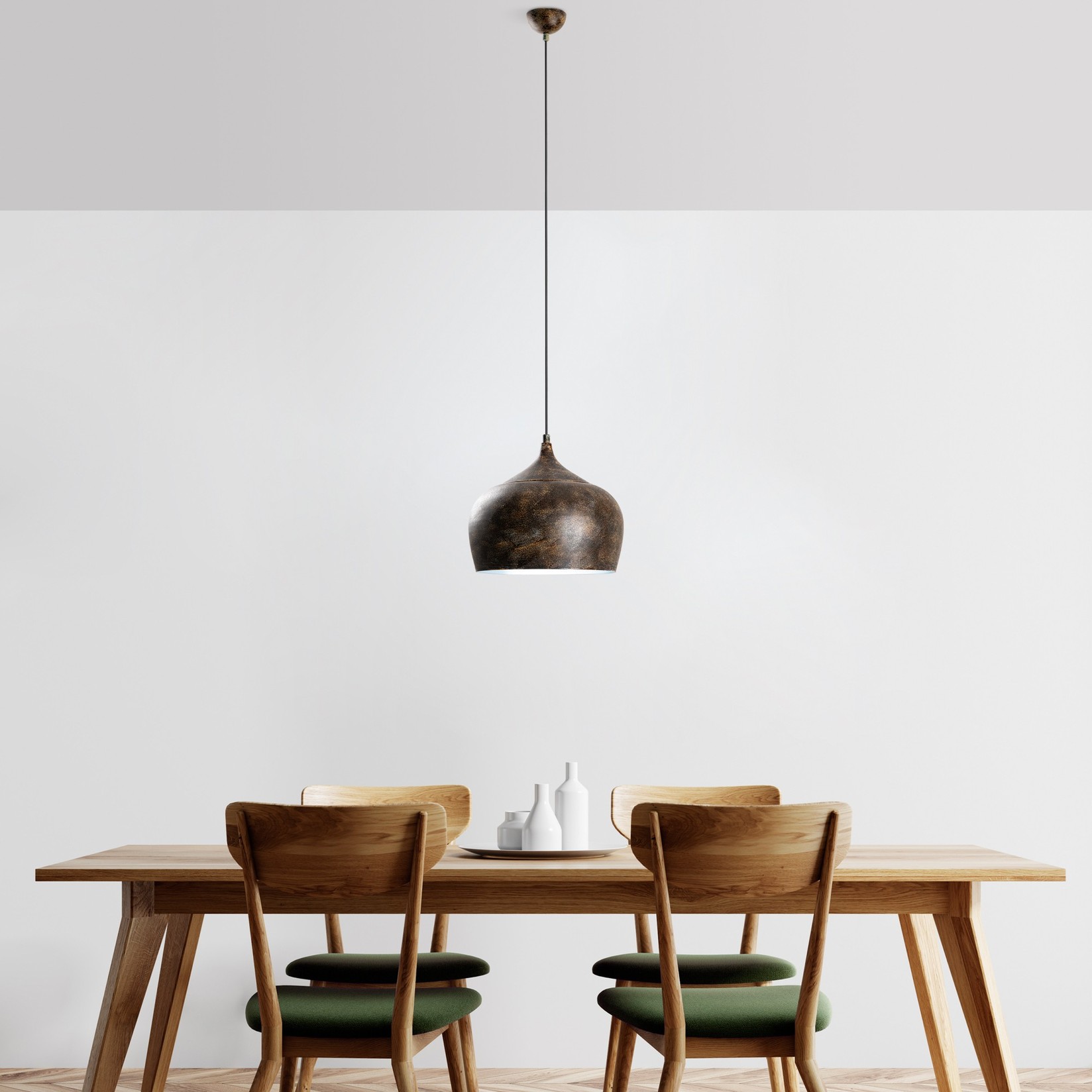 Opviq Luster PATINE-3761-RETRO, O28 cm, 1xE27, 36-125 cm