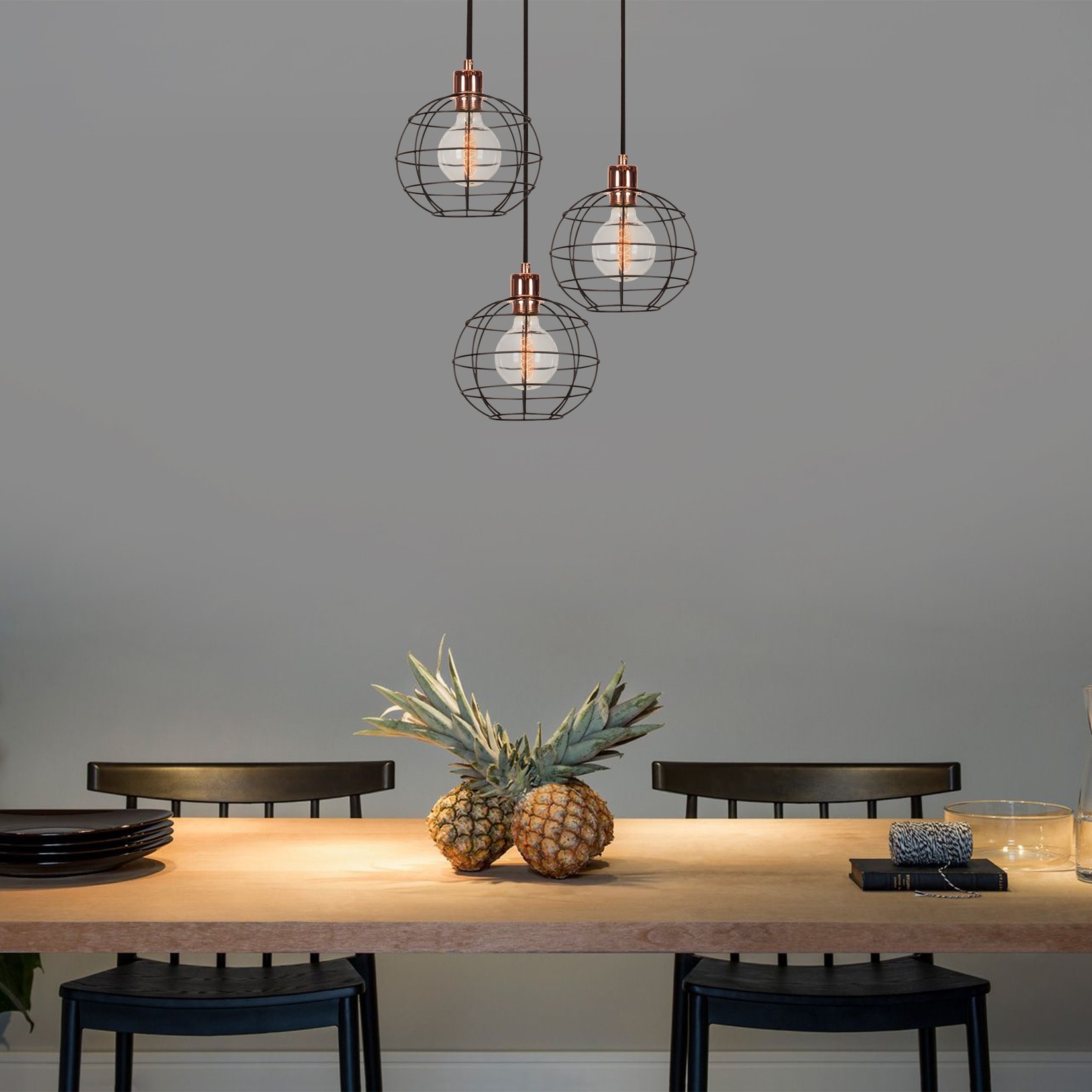 Opviq Luster Tellini-MR-1001, 40 см, 3xE27