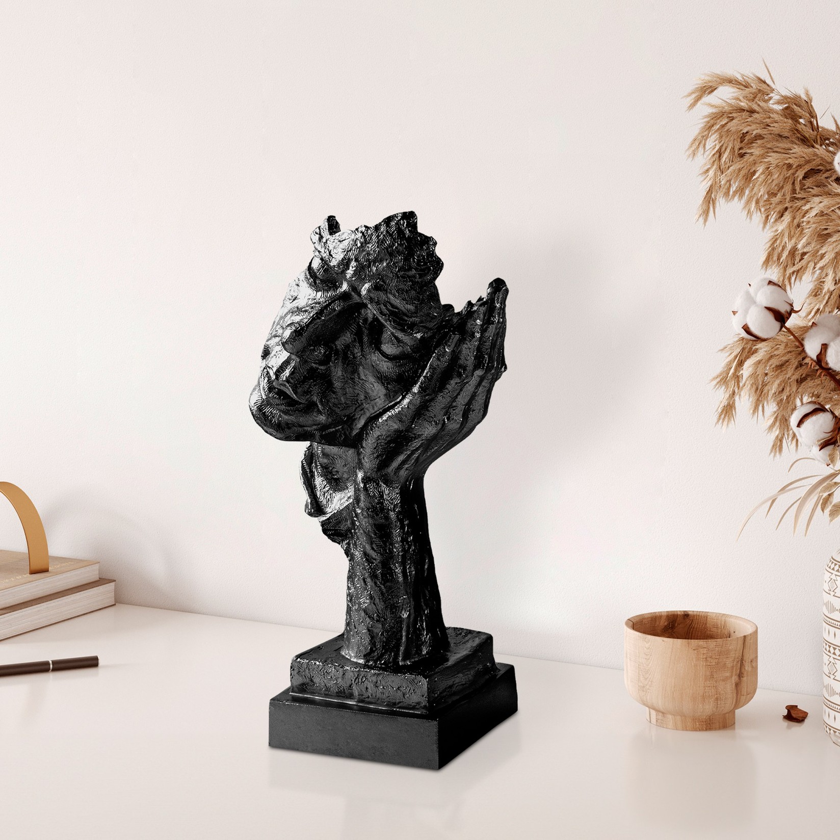 Декоративна фигура на Аберто Дизајн Јак-030-Б, 16x33x14 см