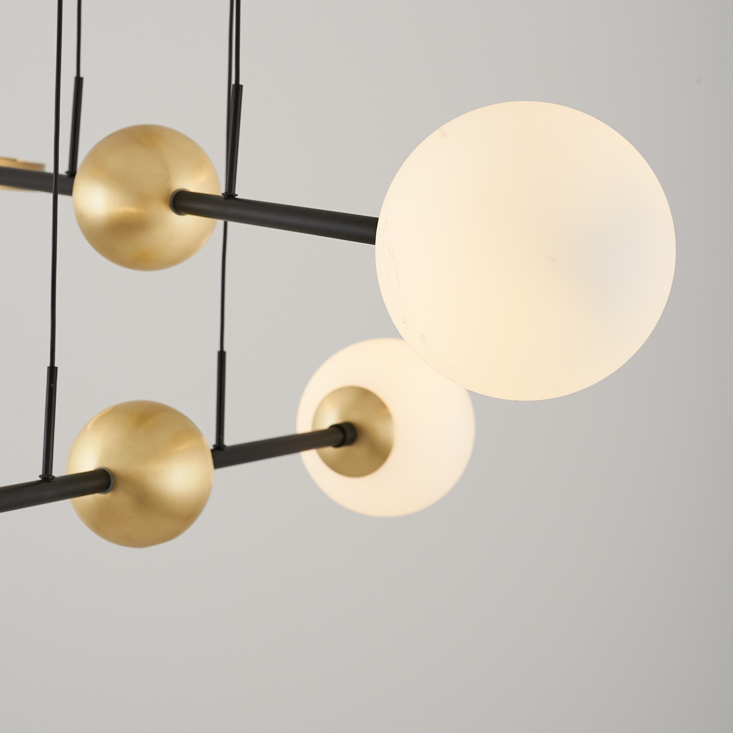 Opviq Luster L1225, 120 см, 82 см, 3x22W, LED, 3000K, 6600 Lm