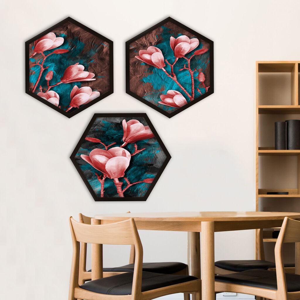 Wallity врамена слика 6GEN165748, 35x35 см, 3 дела