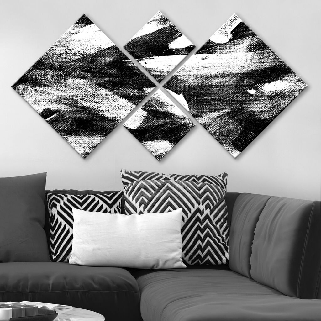 Слика Wallity 4MDF601462121, 60x115 см, 4 дела