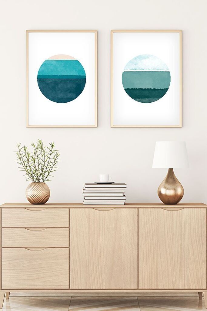 Слика во рамка Wallity Huhu72, 20x30 см, 2 дела