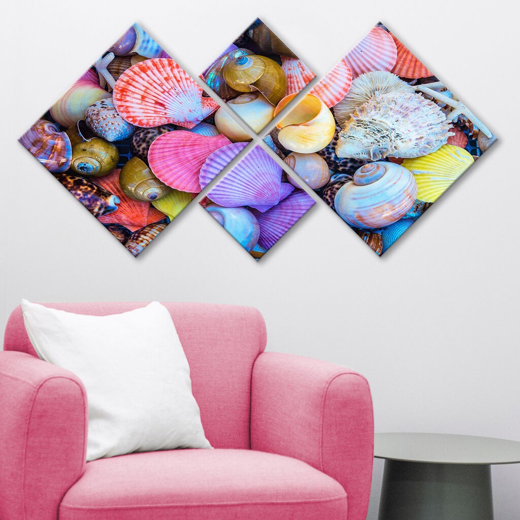 Слика Wallity 4MDF276415940, 60x115 см, 4 дела