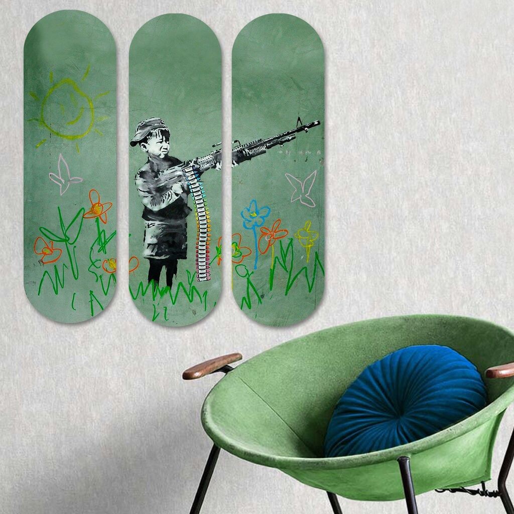 Слика Wallity 3KY3783, 70x70 см, 3 дела