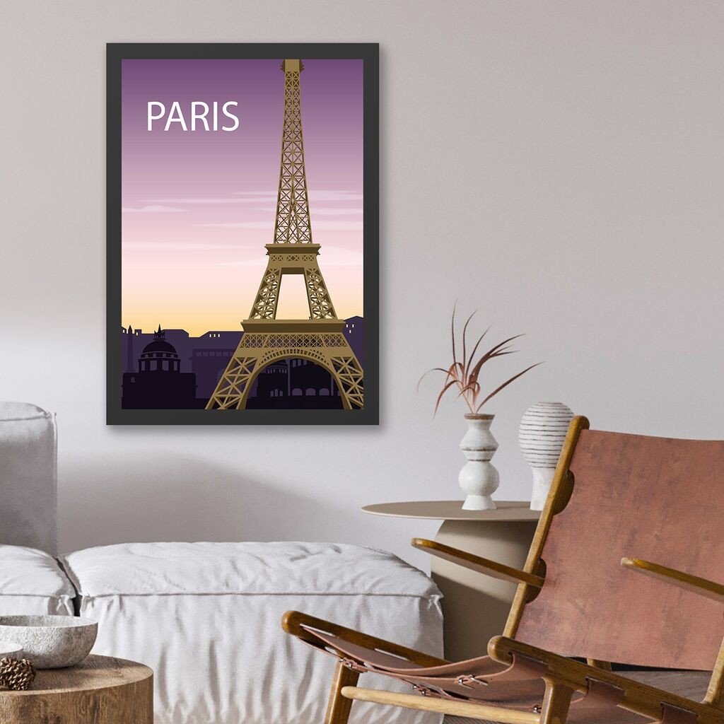 Слика во рамка Wallity Paris 6, 35x45 см