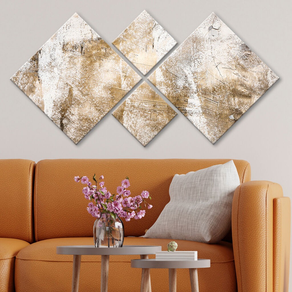 Слика Wallity 4MDF575995, 60x115 см, 4 дела