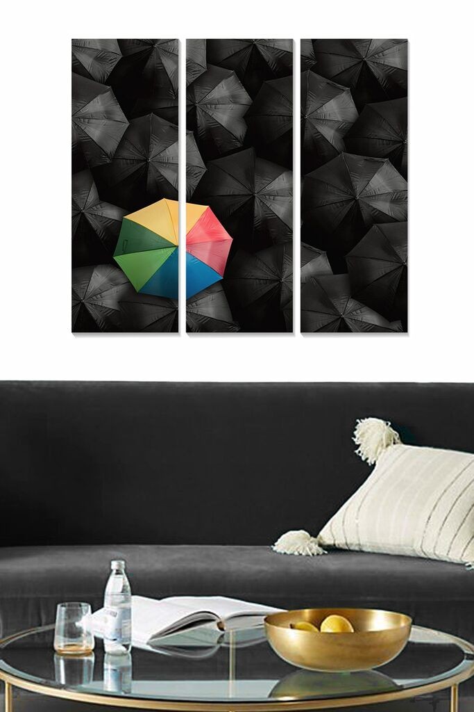 Wallity слика MDF107394707, 70x50 см, 3 дела