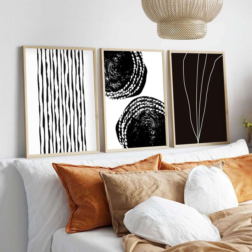 Слика во рамка Wallity Huhu240, 20x30 см, 3 дела