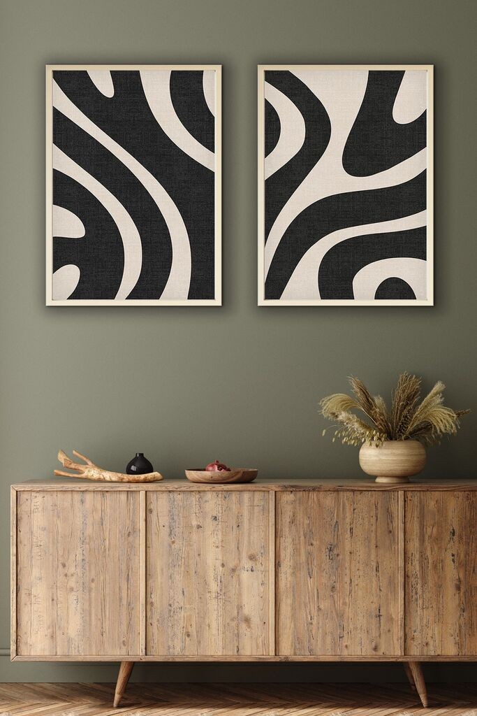 Слика во рамка Wallity Huhu203, 20x30 см, 2 дела