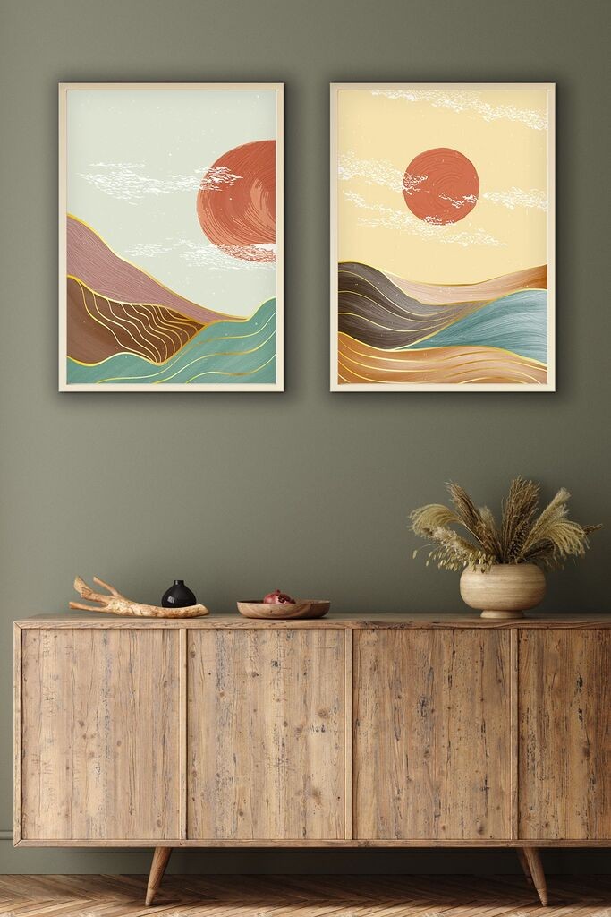 Слика во рамка Wallity Huhu154, 20x30 см, 2 дела