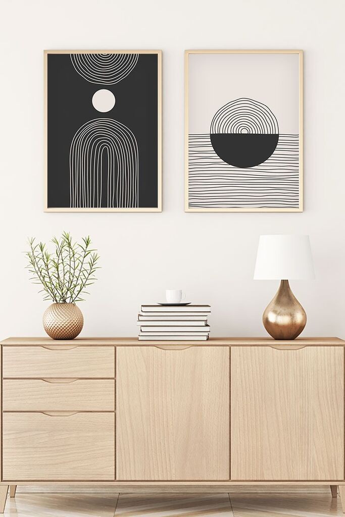 Слика во рамка Wallity Huhu88, 20x30 см, 2 дела