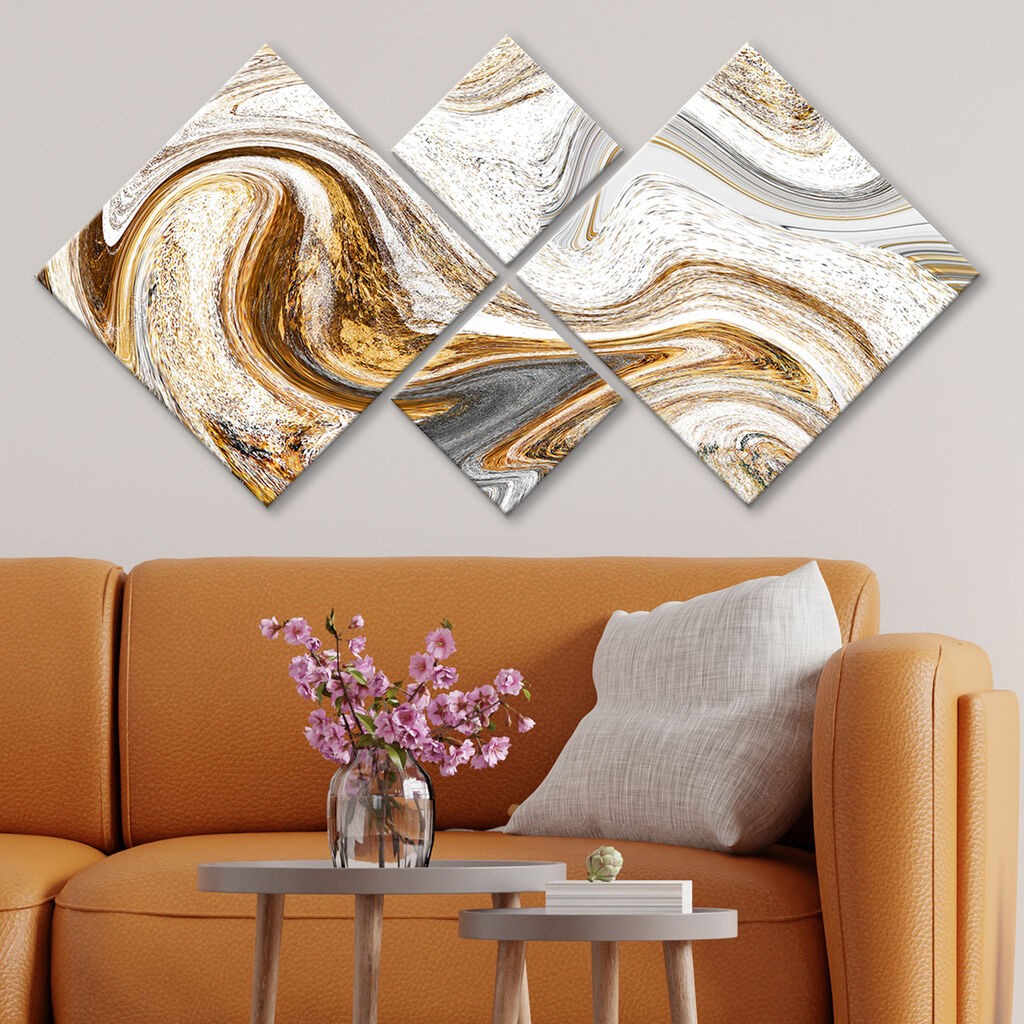 Слика Wallity 4MDF576412, 60x115 см, 4 дела