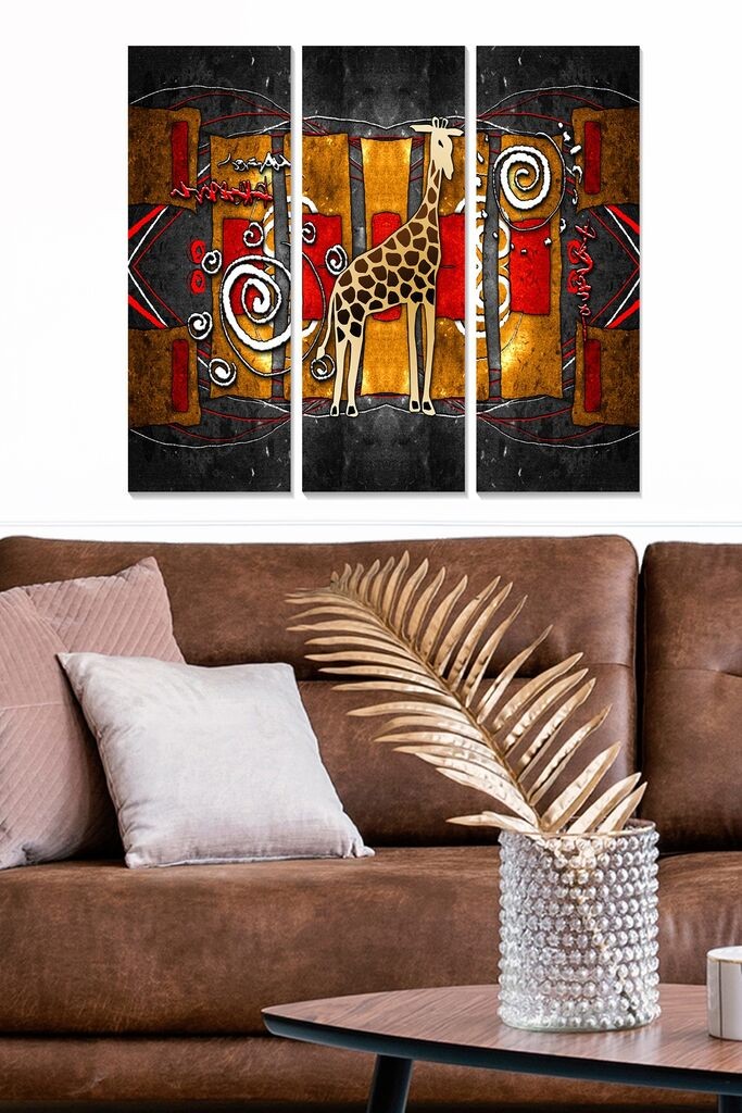 Слика Wallity MDF1032088078, 70x50 см, 3 дела