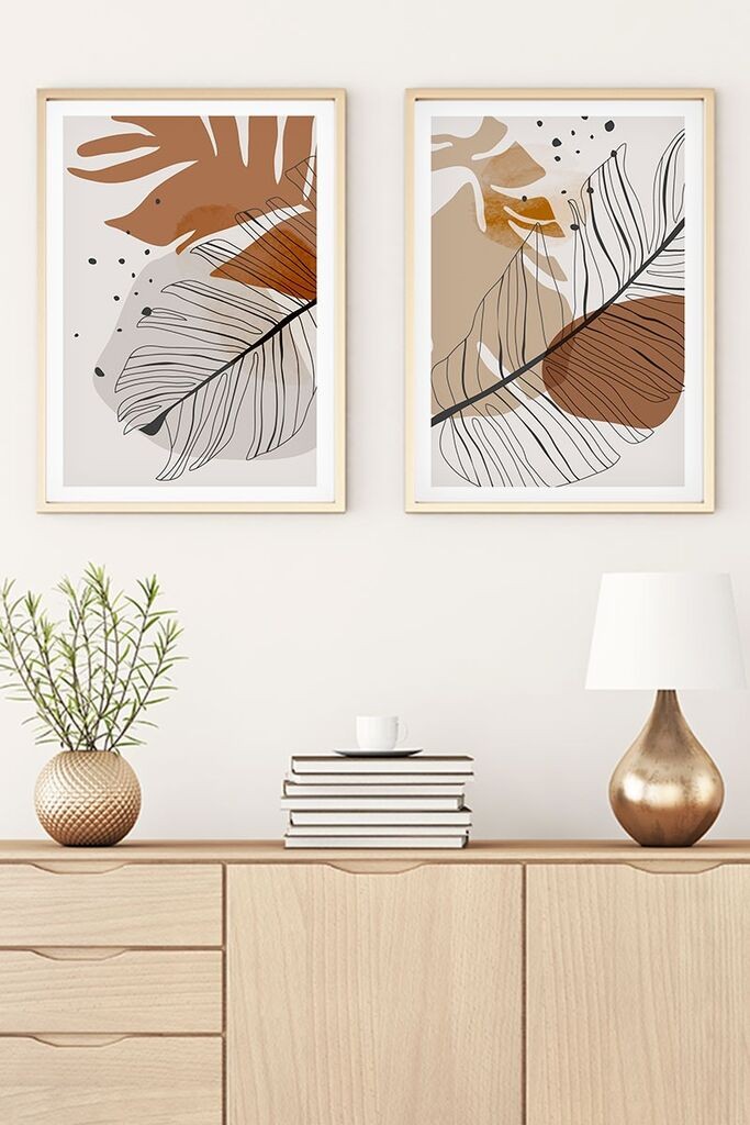 Слика во рамка Wallity Huhu36, 20x30 см, 2 дела