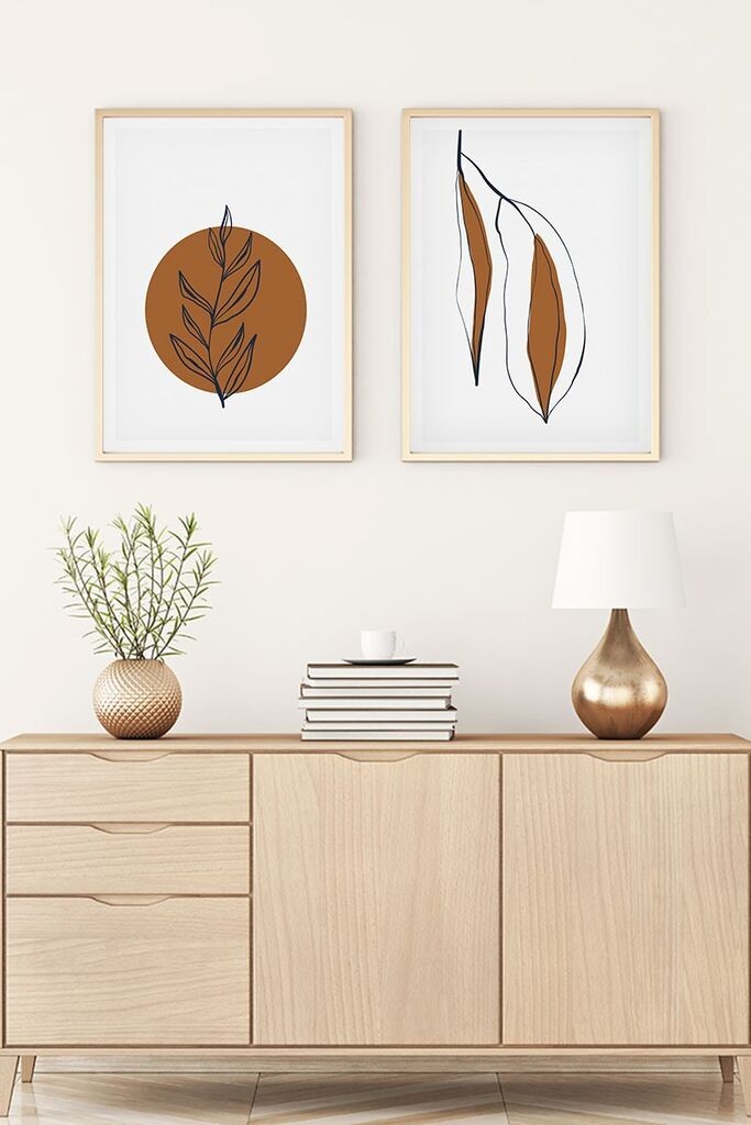 Слика во рамка Wallity Huhu109, 20x30 см, 2 дела