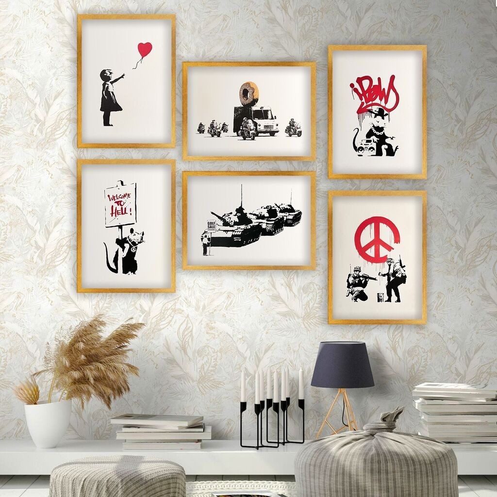 Wallity врамена слика 6AC9620_2530, 25x30 см, 6 дела