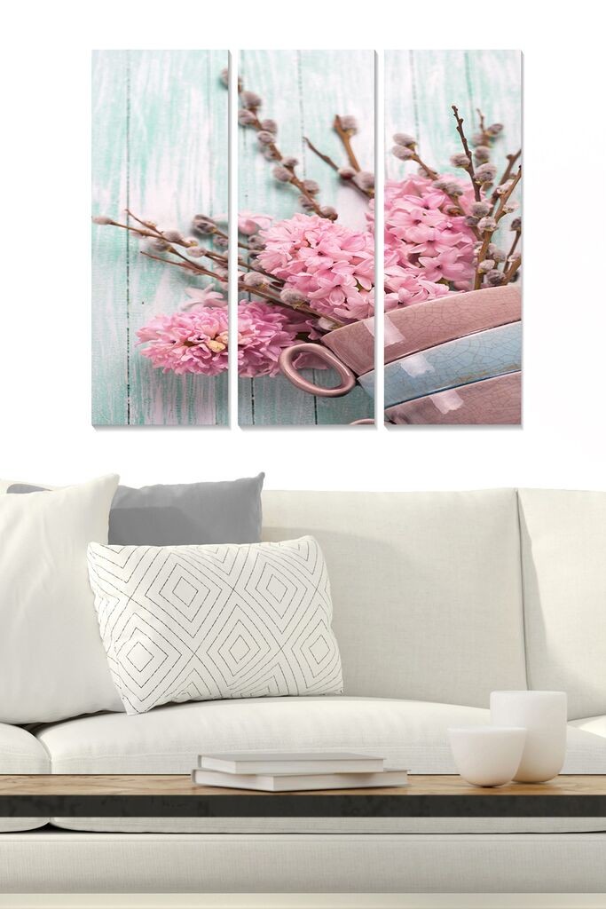 Wallity слика MDF100866280, 70x50 см, 3 дела