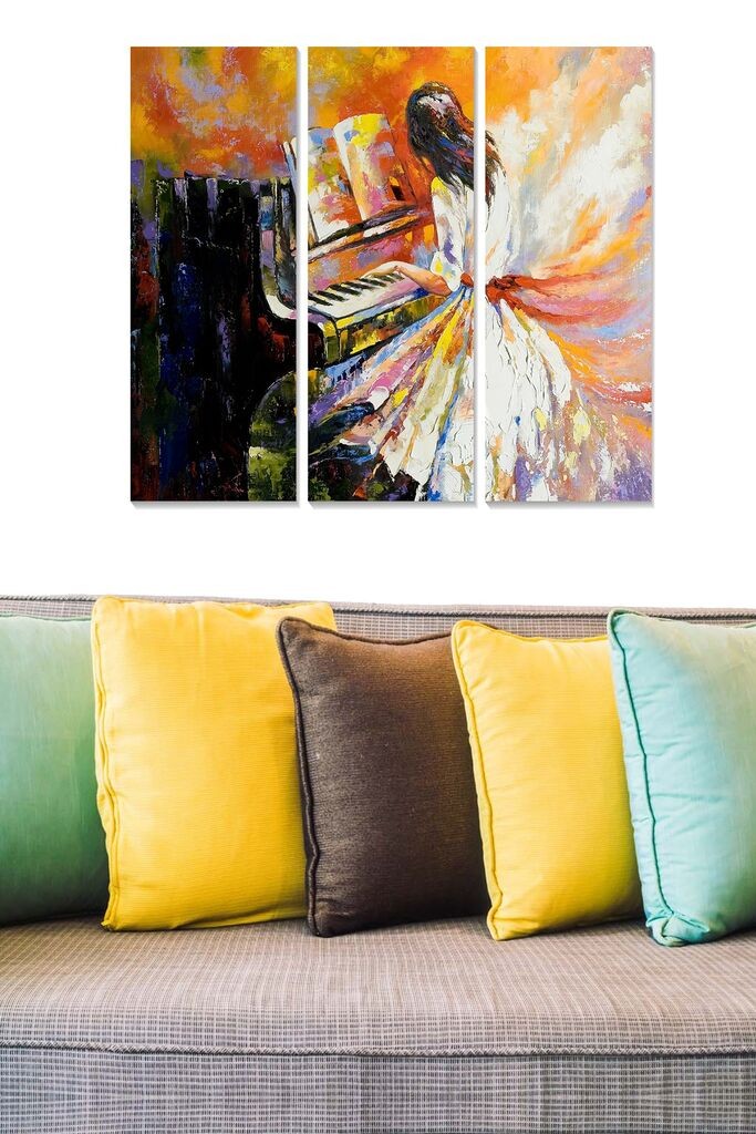 Wallity слика MDF106224, 70x50 см, 3 дела