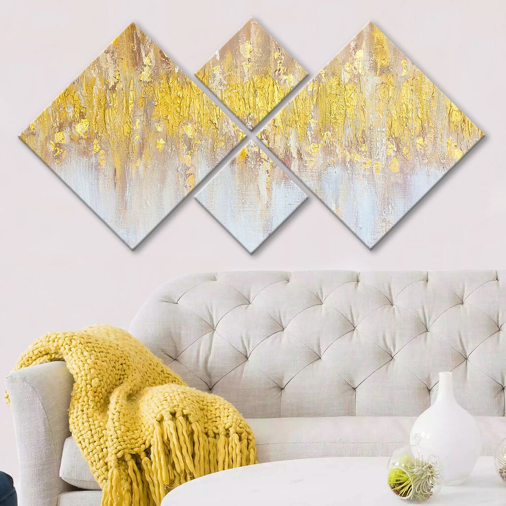 Слика Wallity 4MDF826596080, 60x115 см, 4 дела