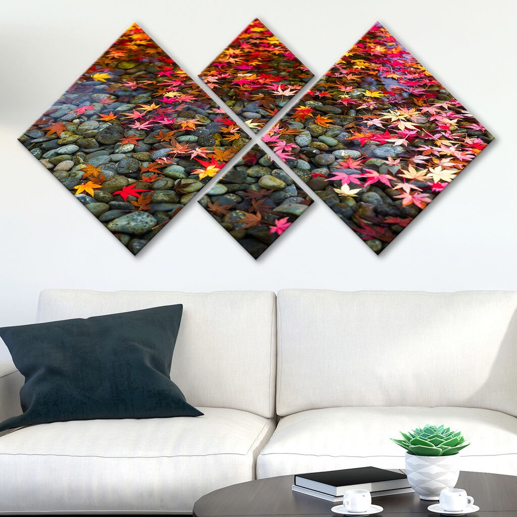 Слика Wallity 4MDF266956586, 60x115 см, 4 дела