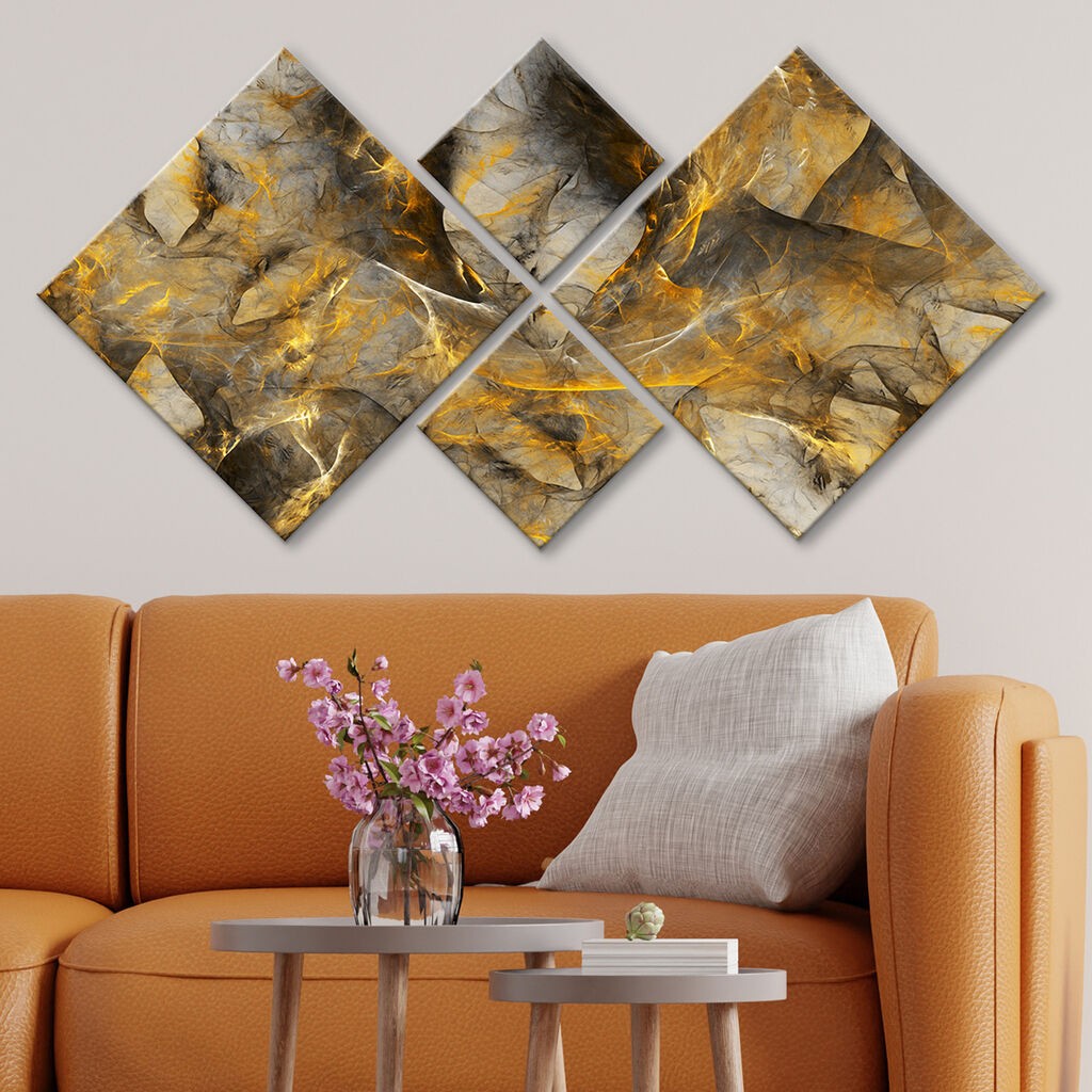 Слика Wallity 4MDF722854804, 60x115 см, 4 дела