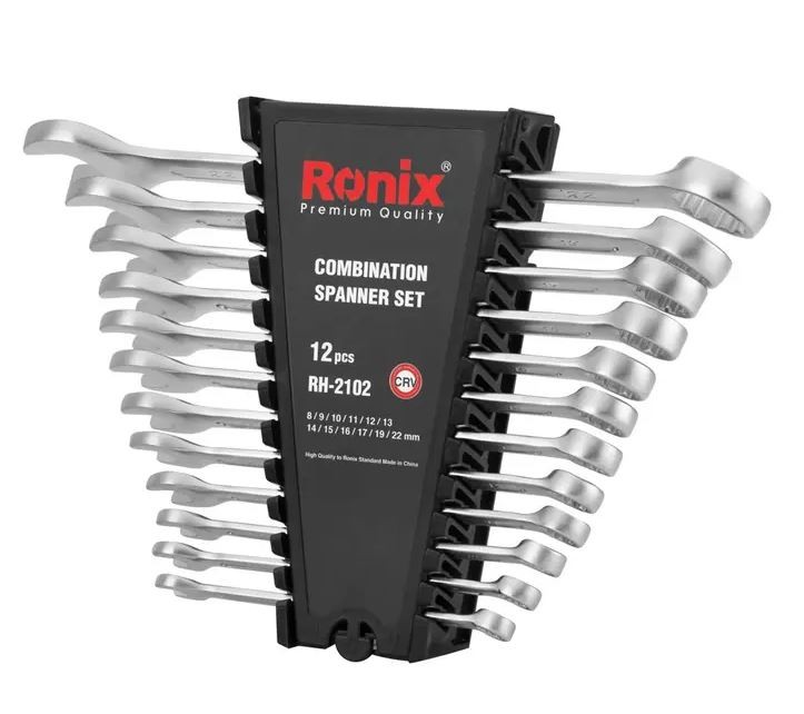 Ronix Сет од 12 вилушкасти-окасти клучеви 8–22mm 2102