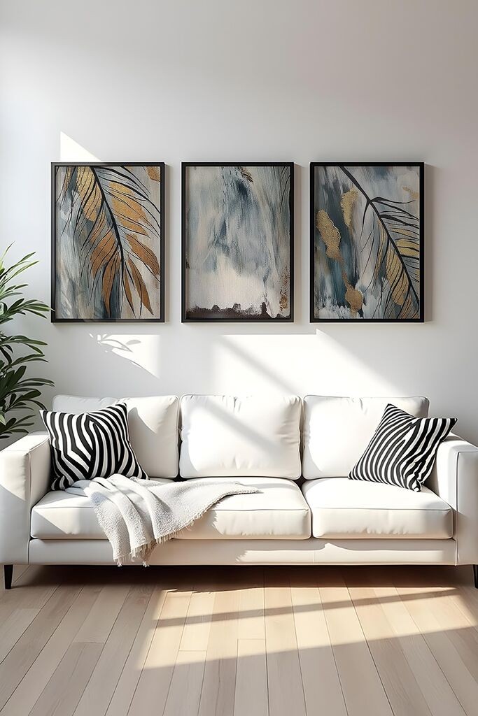 Слика во рамка Wallity Huhu477S, 20x30 см, 3 дела