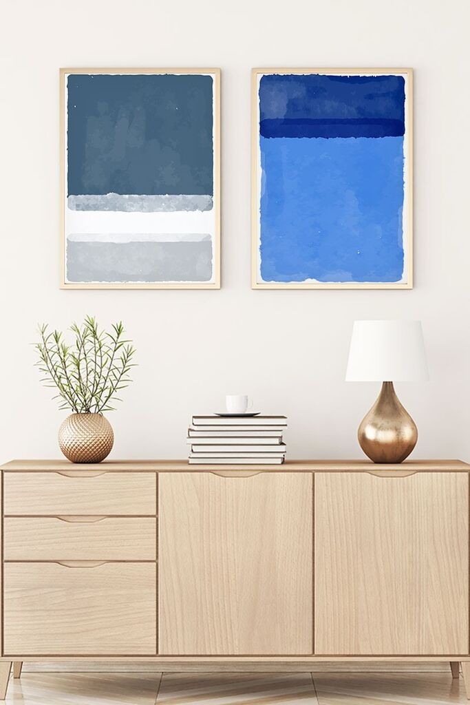 Слика во рамка Wallity Huhu63, 50x70 см, 2 дела