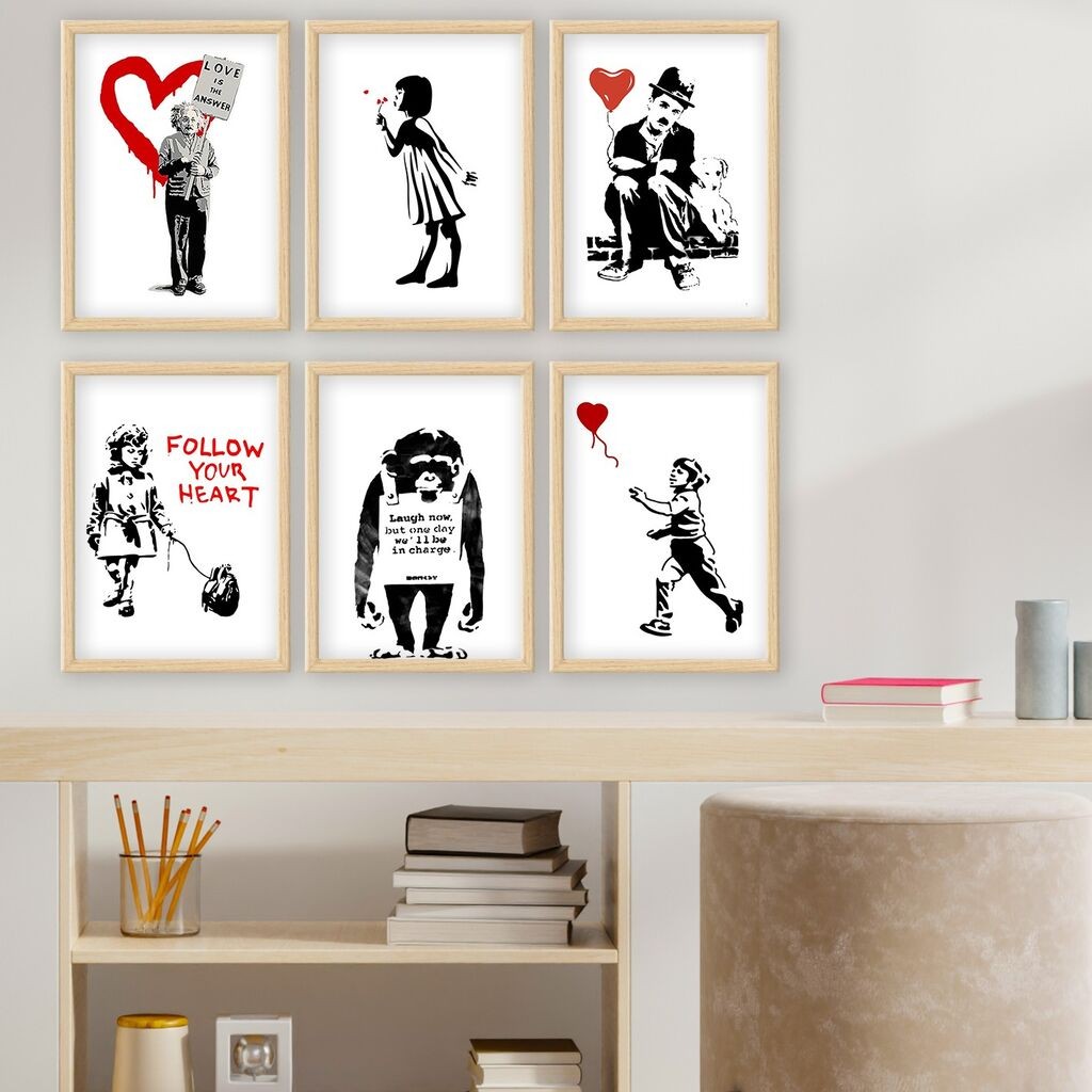 Wallity врамена слика 6NC9622_2530, 25x30 см, 6 дела