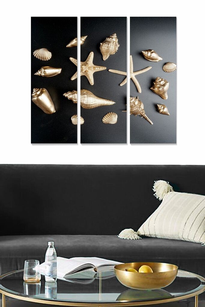 Слика Wallity MDF1085744294, 70x50 см, 3 дела