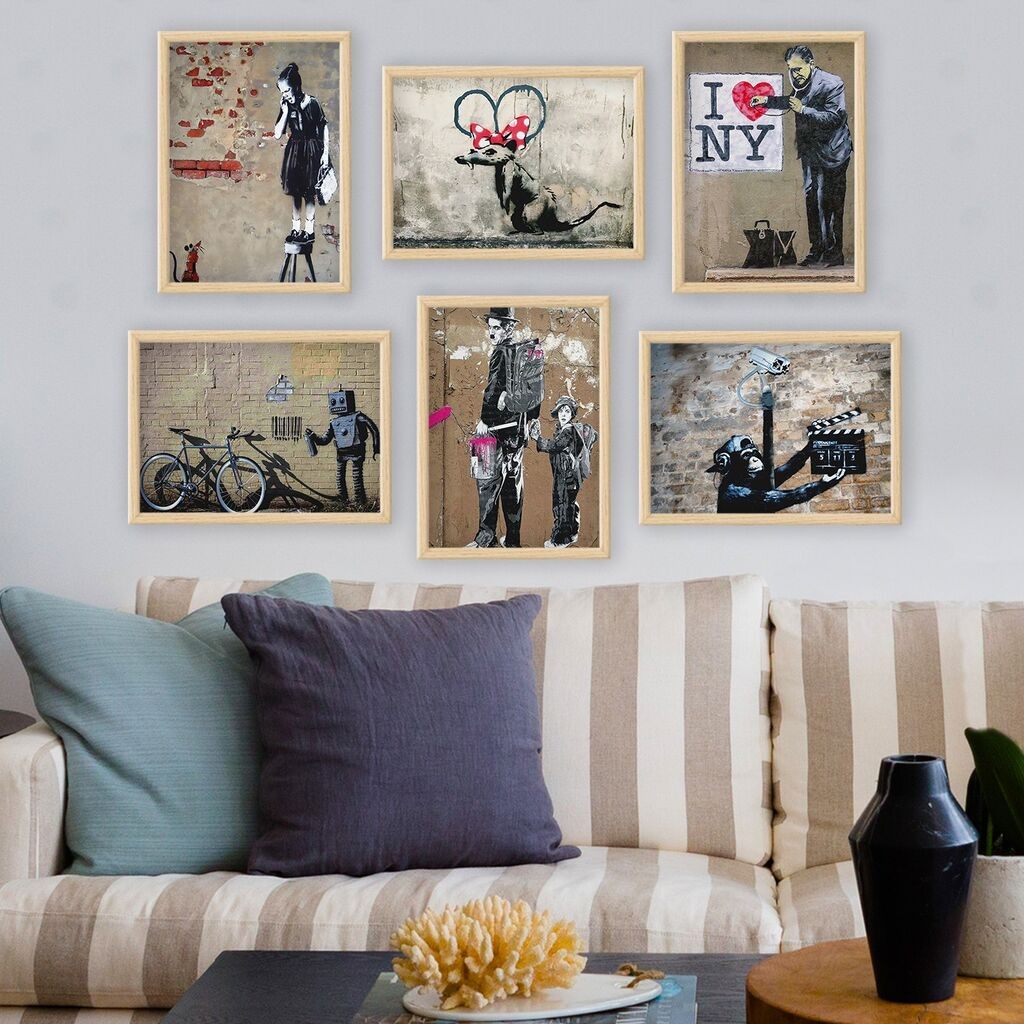 Wallity врамена слика 6NC9623_2530, 25x30 см, 6 дела