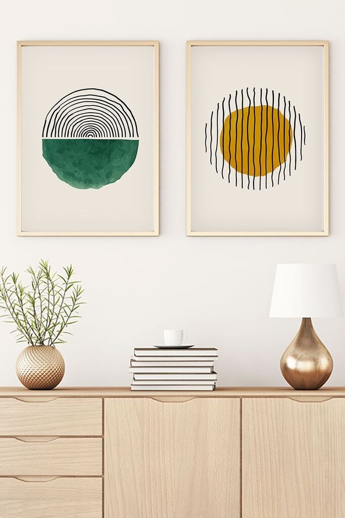 Слика во рамка Wallity Huhu30, 20x30 см, 2 дела