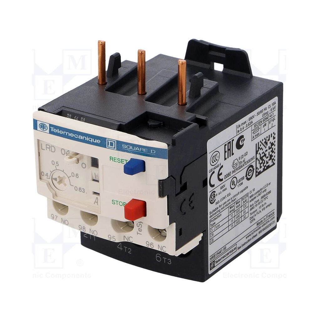 Schnaider Биметал 0.4–0.63A LRD04