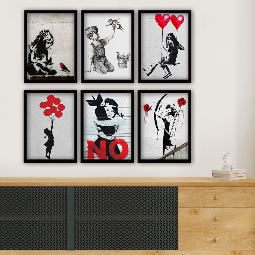 Wallity врамена слика 6BC9628_3545, 35x45 см, 6 дела