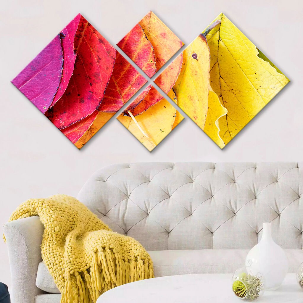 Слика Wallity 4MDF78473056, 60x115 см, 4 дела