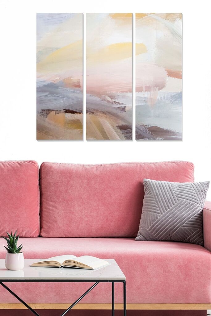 Слика Wallity MDF1053182372, 70x50 см, 3 дела