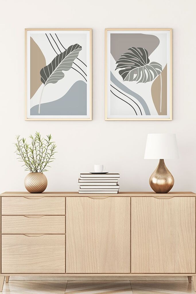 Слика во рамка Wallity Huhu119, 20x30 см, 2 дела