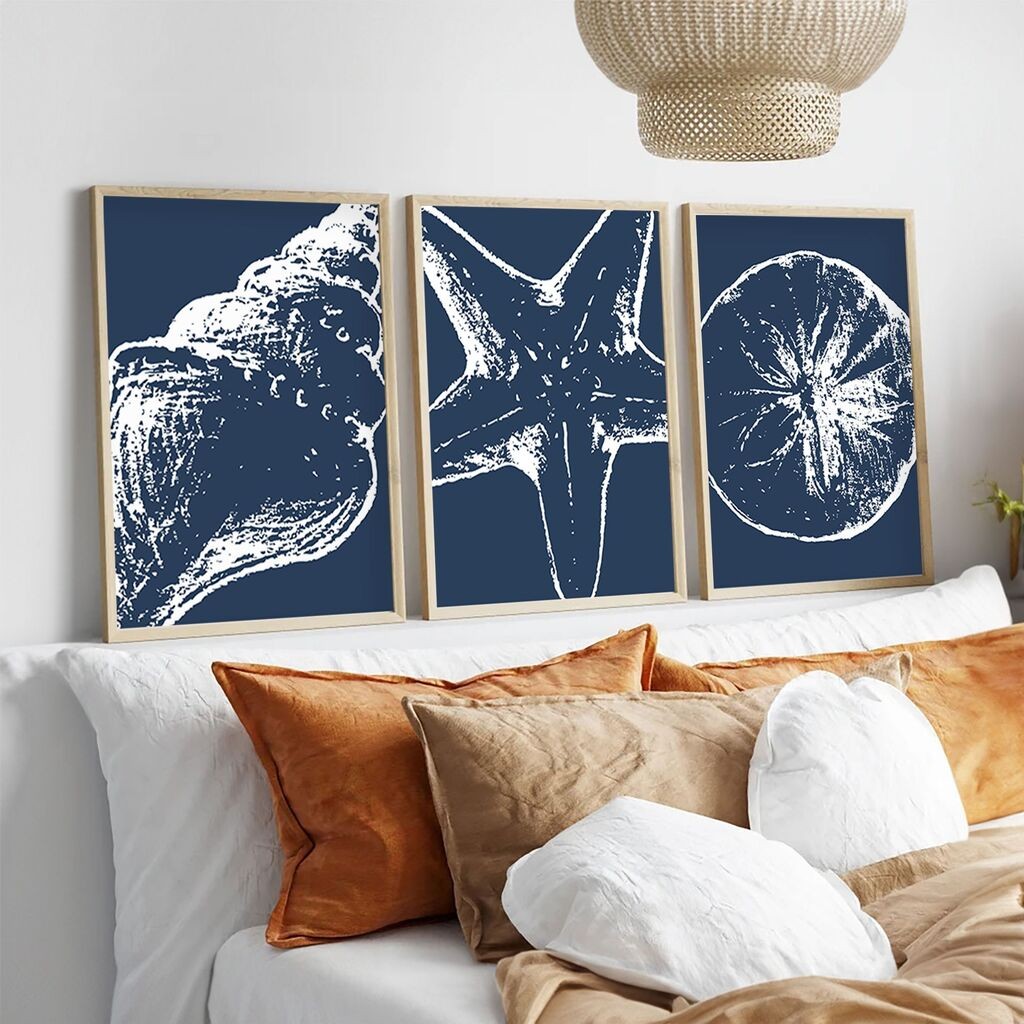 Слика во рамка Wallity Huhu238, 20x30 см, 3 дела