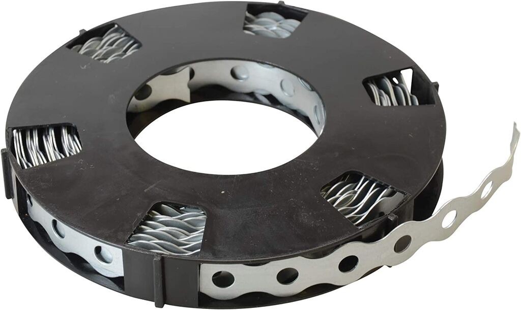 Alfa Electric Перфорирана метална лента 12mm×0,5mm×10m