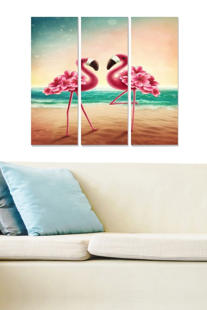 Слика Wallity MDF1070961761, 70x50 см, 3 дела