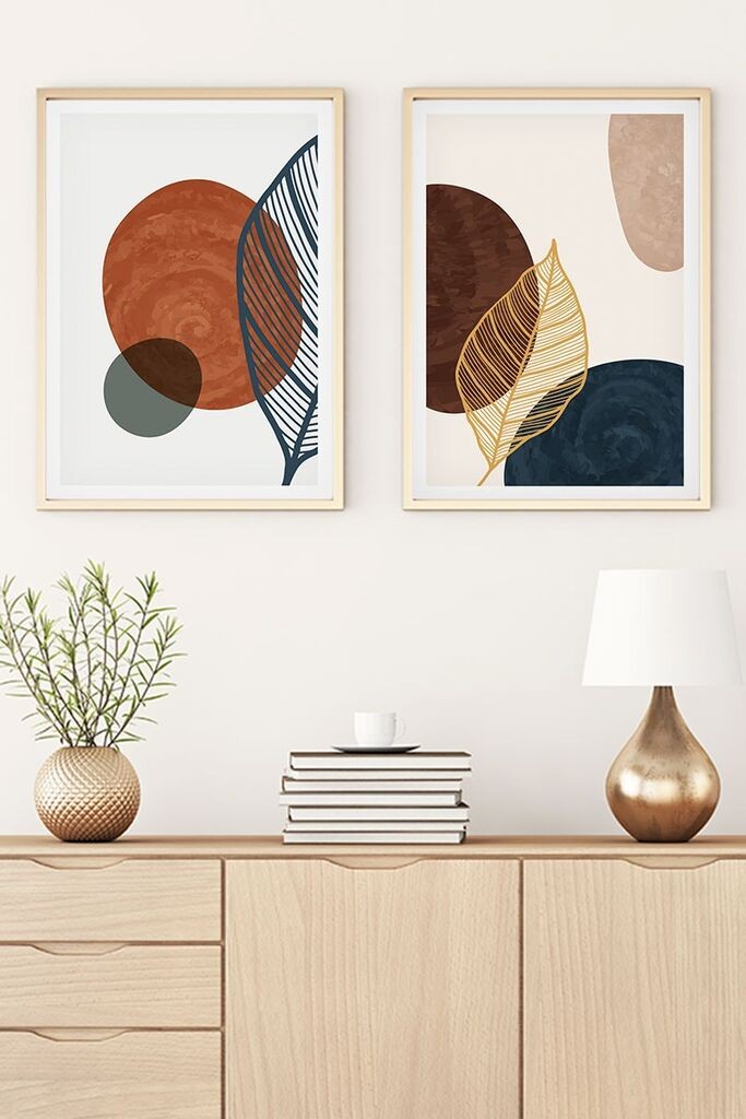 Слика во рамка Wallity Huhu46, 20x30 см, 2 дела