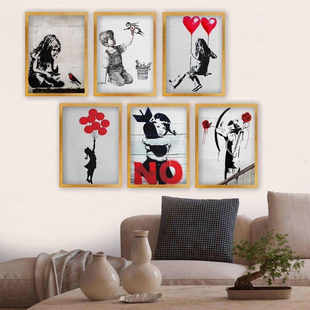 Wallity врамена слика 6AC9628_2530, 25x30 см, 6 дела