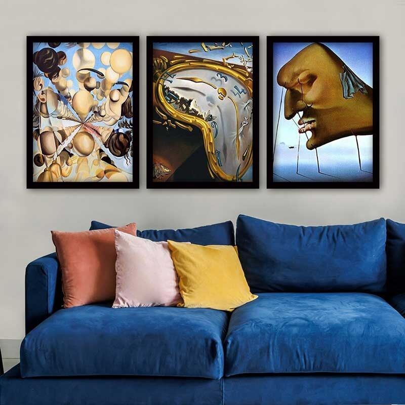 Слика во рамка Wallity 3SC_UN54434_5575, 55x75 см, 3 дела