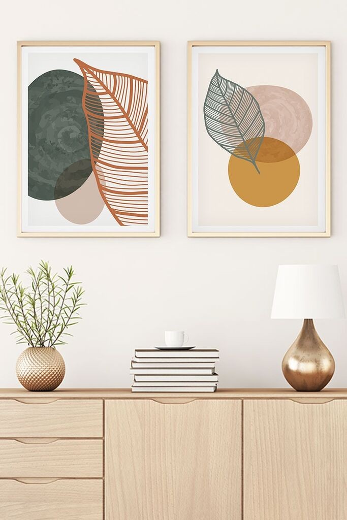 Слика во рамка Wallity Huhu47, 20x30 см, 2 дела