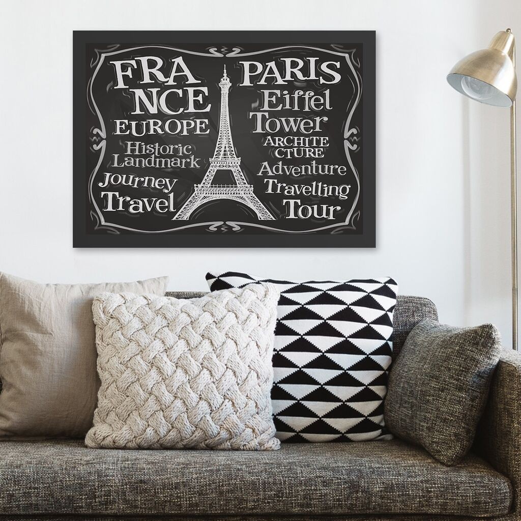 Слика во рамка Wallity Paris 2, 35x45 см