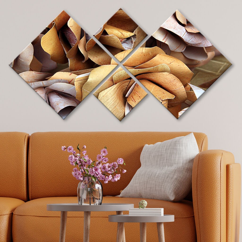 Слика Wallity 4MDF38511646, 60x115 см, 4 дела